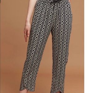 Anthropologie HEI HEI NWOT black/white joggers xs